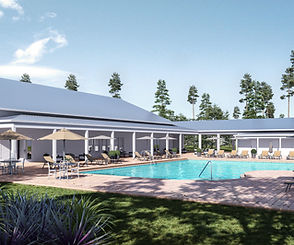 Clubhouse Rear Rendering