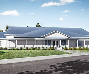 Clubhouse Front Rendering