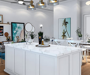 Kitchen/Living Rendering