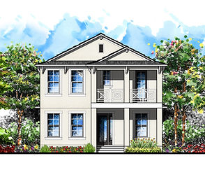 Elevation Streetscape Rendering